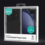 Husă pentru Samsung Galaxy Z Fold8 Ultra, Nillkin CamShield Prop Magnetic, cu capac obiectiv, Neagră transparentă