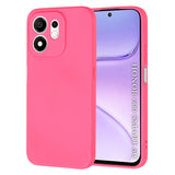Husă pentru Honor 600 Smart, Techsuit SoftFlex, Roz fucsia