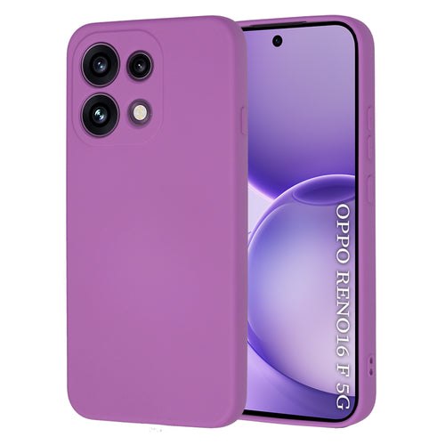 Husă pentru Oppo Reno16 F / Reno16 FS, Techsuit SoftFlex, Mov