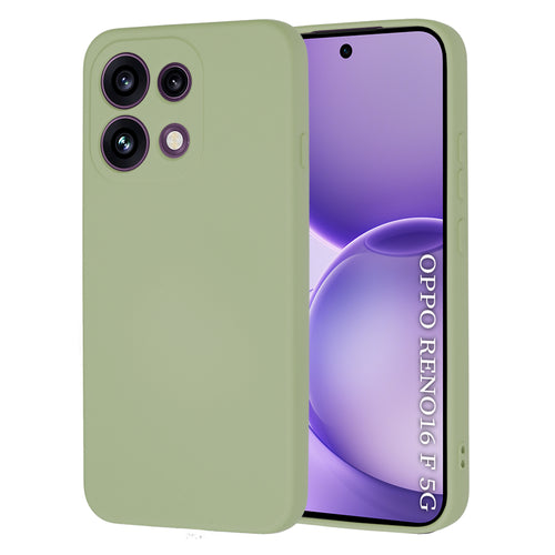 Husă pentru Oppo Reno16 F / Reno16 FS, Techsuit SoftFlex, Verde
