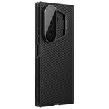 Husă pentru Samsung Galaxy Z Fold7, Nillkin CamShield Prop, cu capac transparent pentru cameră, Neagră