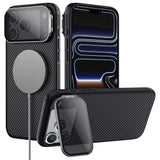 Husă pentru iPhone 17 Pro Max / iPhone 18 Pro Max, Nillkin CamShield Prop Magnetic, Neagră