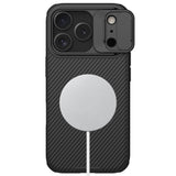 Husă pentru iPhone 17 Pro Max / iPhone 18 Pro Max, Nillkin CamShield Pro Magnetic, Neagră