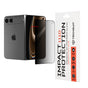 Folie telefon pentru iPhone Ultra, Techsuit 111D Privacy Full Glue, Neagra