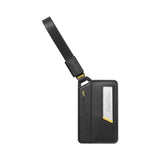 Portofel Spigen Universal Luggage Tag LF510, Premium Velo Leather, Inchidere Magnetica, Velcro Double Lock, Negru