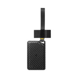 Portofel Spigen Universal Luggage Tag LF510, Premium Velo Leather, Inchidere Magnetica, Velcro Double Lock, Negru