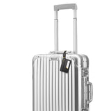 Portofel Spigen Universal Luggage Tag LF510, Premium Velo Leather, Inchidere Magnetica, Velcro Double Lock, Negru