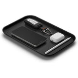 Organizator Auto Spigen Sectional Catchall Tray LD402, Silicon, Negru
