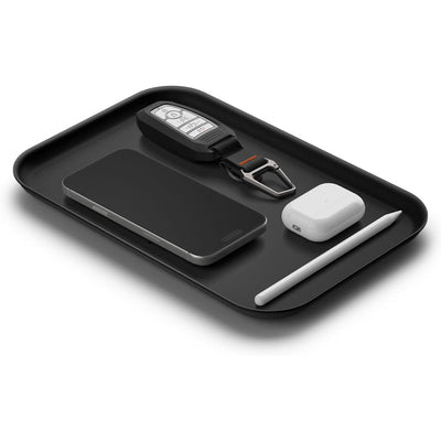 Organizator Auto Spigen Sectional Catchall Tray LD402, Silicon, Negru