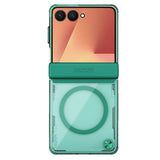 Husă pentru Samsung Galaxy Z Flip7, Nillkin Iceblade Magnetic, Verde