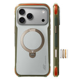 Husă pentru iPhone 17 Pro / iPhone 18 Pro, Torras Ostand Q3 Air Pro, Albă