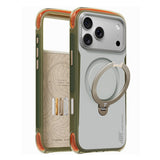 Husă pentru iPhone 17 Pro / iPhone 18 Pro, Torras Ostand Q3 Air Pro, Albă