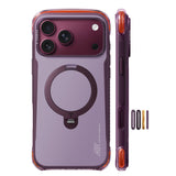 Husă pentru iPhone 17 Pro / iPhone 18 Pro, Torras Ostand Q3 Air Pro, Mov