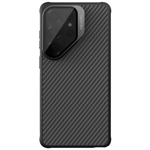 Husă pentru Samsung Galaxy S26 Ultra, Nillkin CarboProp Magnetic cu capac lentilă transparent, Neagră