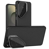 Husă pentru Samsung Galaxy S26 Ultra, Nillkin CarboProp Magnetic cu capac lentilă transparent, Neagră
