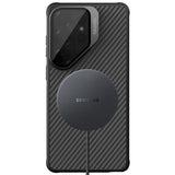 Husă pentru Samsung Galaxy S26 Ultra, Nillkin CarboProp Magnetic cu capac lentilă transparent, Neagră