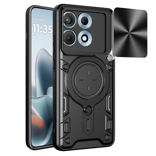 Husă pentru Motorola Edge 70 Max, Techsuit CamGuard Pro, Neagră