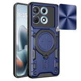 Husă pentru Motorola Edge 70 Max, Techsuit CamGuard Pro, Albastră