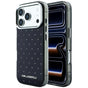 Husă pentru iPhone 17 Pro Max / iPhone 18 Pro Max, Karl Lagerfeld IML Rhinestones and Electroplated Logo, Neagră