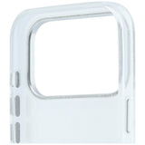 Husa pentru iPhone 17 Pro / iPhone 18 Pro, Karl Lagerfeld IML Rhinestones and Electroplated Logo, Alba
