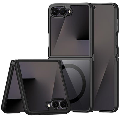 Husă pentru Samsung Galaxy Z Flip8, Dux Ducis Aimo MagSafe, Neagră