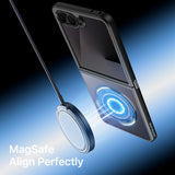 Husă pentru Samsung Galaxy Z Flip8, Dux Ducis Aimo MagSafe, Neagră
