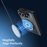 Husă pentru iPhone Duo, Dux Ducis Aimo MagSafe with Hinge Protection, Neagră
