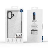 Husă pentru Samsung Galaxy A07 / A08, Dux Ducis Aimo Series, Neagră