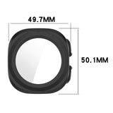 Husă pentru Samsung Galaxy Watch Ultra 2, Techsuit Defense360 Pro + Screen Protector, Neagră