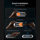 Folie telefon pentru Samsung Galaxy Z Fold7, Spigen Glas.tR EZ-Fit Pro HD, Privacy