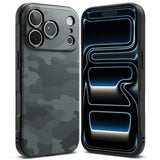 Husă pentru iPhone 17 Pro / iPhone 18 Pro, Ringke Onyx, Camuflaj Negru
