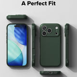 Husă pentru iPhone 17 Pro / iPhone 18 Pro, Ringke Onyx, Verde închis