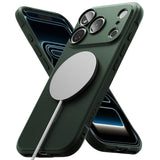 Husă pentru iPhone 17 Pro / iPhone 18 Pro, Ringke Onyx MagSafe, Verde