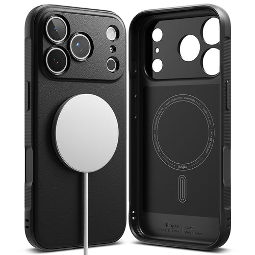 Husă pentru iPhone 17 Pro / iPhone 18 Pro, Ringke Onyx MagSafe, Neagră
