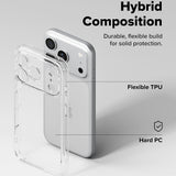 Husă pentru iPhone 17 Pro Max / iPhone 18 Pro Max, Ringke Fusion, Transparentă