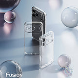 Husă pentru iPhone 17 Pro Max / iPhone 18 Pro Max, Ringke Fusion, Transparentă mată