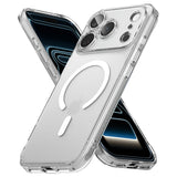 Husă pentru iPhone 17 Pro / iPhone 18 Pro, Ringke Fusion MagSafe, Transparentă mată