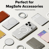 Husă pentru iPhone 17 Pro / iPhone 18 Pro, Ringke Fusion MagSafe, Transparentă mată