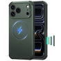 Husă pentru iPhone 17 Pro Max / iPhone 18 Pro Max, ESR Cyber HaloLock, Verde olive