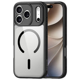 Husă pentru iPhone 17 Pro Max / iPhone 18 Pro Max, Dux Ducis Aimo MagSafe Series, Neagră