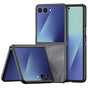 Husă pentru Samsung Galaxy Z Flip7, Dux Ducis Aimo Series, Neagră