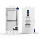 Husă pentru Samsung Galaxy Z Flip7, Dux Ducis Aimo Series, Neagră