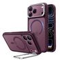 Husă pentru iPhone 17 Pro / iPhone 18 Pro, ESR Classic Hybrid HaloLock Kickstand, Bordo mat