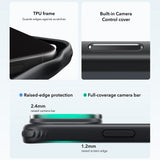 Husă pentru iPhone 17 Pro Max / iPhone 18 Pro Max, ESR Classic Hybrid HaloLock Kickstand, Negru frost