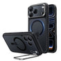 Husă pentru iPhone 17 Pro / iPhone 18 Pro, ESR Classic Hybrid HaloLock Kickstand, Neagră frost