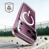 Husă pentru iPhone 17 Pro / iPhone 18 Pro, ESR Classic Hybrid HaloLock Kickstand, Transparentă