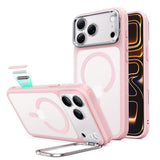 Husă pentru iPhone 17 Pro Max / iPhone 18 Pro Max, ESR Classic Hybrid HaloLock Kickstand, Roz