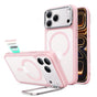 Husă pentru iPhone 17 Pro Max / iPhone 18 Pro Max, ESR Classic Hybrid HaloLock Kickstand, Roz