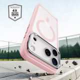 Husă pentru iPhone 17 Pro Max / iPhone 18 Pro Max, ESR Classic Hybrid HaloLock Kickstand, Roz