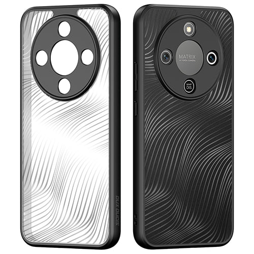 Husă pentru Honor Magic8 Lite, Dux Ducis Aimo Series, Neagră